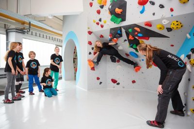 Boulderkids Training in der Boulderwelt Frankfurt