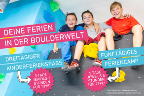 Ferienprogramm Ferienkurse Boulderwelt Frankfurt